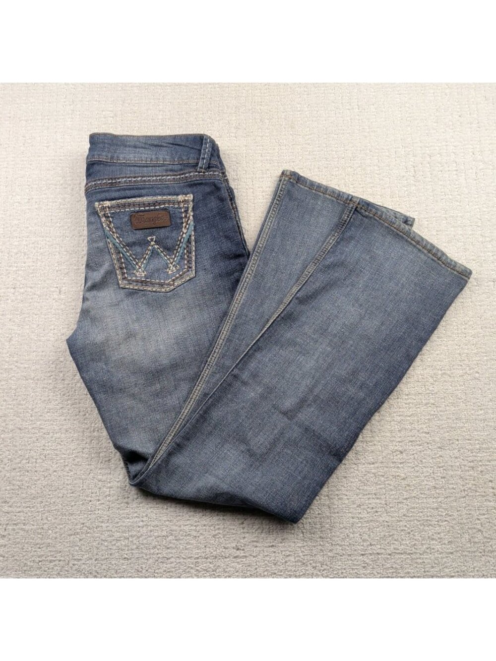 Wrangler Retro Sadie Low Rise Bootcut Jeans Sz 15/16-34 Cowgirl Rodeo Western